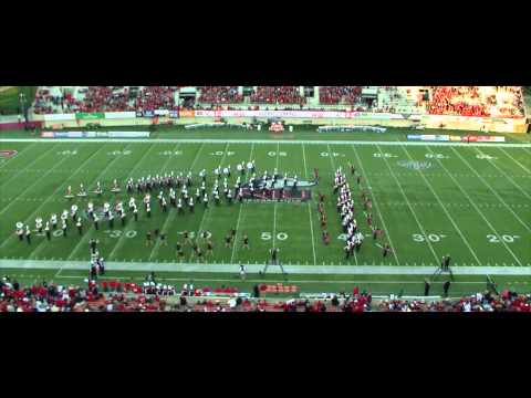 NIU Huskie Marching Band - 2013 Half Time Show 1