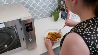 How to Reheat Meals Perfectly | Panasonic NN-CD88 4-in-1 Air Fry Convection Microwave Oven