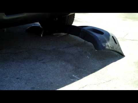 Extreme Dimension Duraflex Bumper Destroyed