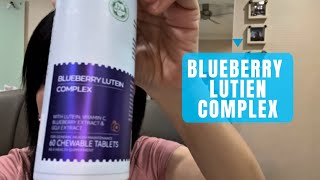 OXYENERGY Blueberry Lutein Ester Chewable Tablets