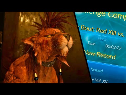 Final Fantasy VII Rebirth Legendary Bout - Red XIII VS THE BEASTS