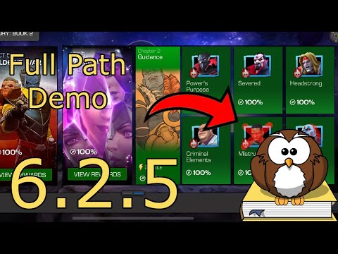 Full Run Through of 6.2.5 Mistrust - Easy Path - MCOC