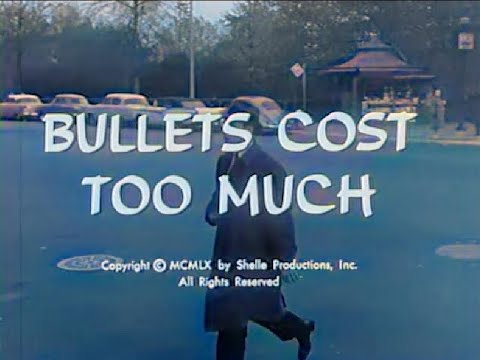 Naked City S02E10 Bullets Cost Too Much (1961) Colorized