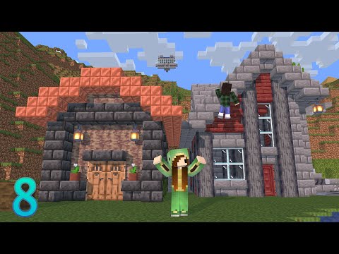 Harbor Build Madness! | Minecraft Let's Play #8
