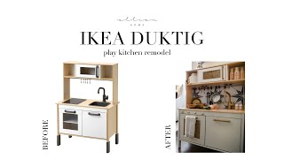 IKEA DUKTIG Play Kitchen Remodel - Ellion Home