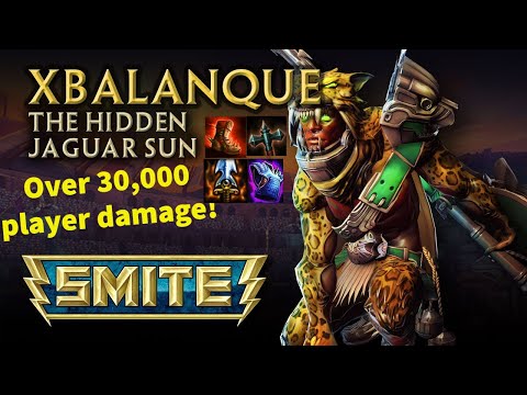 Smite: Xbalanque insane game with damage build (No Commentary)