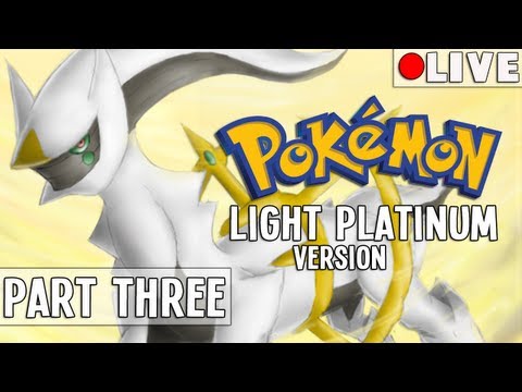 Pokémon Light Platinum [PART THREE] LIVE!! w/FACECAM!! w/CuddleofDeath!!