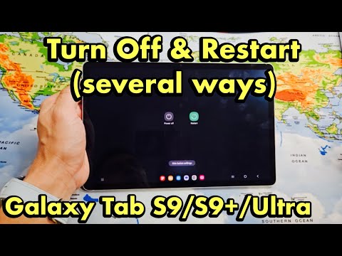 Galaxy Tab S9/S9+:/Ultra: How to Restart & Turn Off (several ways)