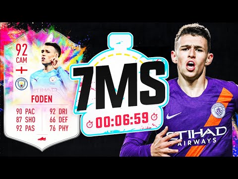 92 SUMMER HEAT PHIL FODEN!! 7 MINUTE SQUAD BUILDER - FIFA 20 ULTIMATE TEAM