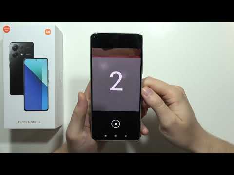 How to Turn ON Camera Timer on Redmi Note 13 - Enable Shutter Delay