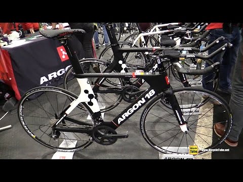 2016 Argon 18 E116 Triathlon Bike - Walkaround - 2016 Salon Velo Montreal