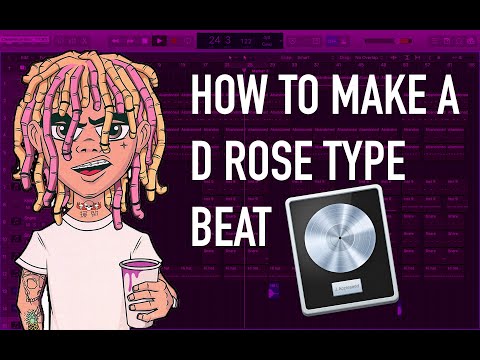 How To Make A Lil Pump D ROSE Type Beat In Logic Pro X | Breaking Down My "Superman" Beat 2019