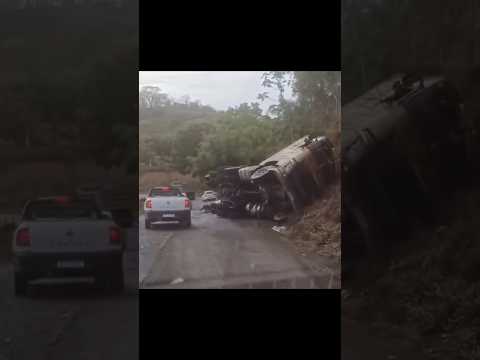 🚨 Dois acidentes graves na MG-353 nesta manhã em Coronel Pacheco