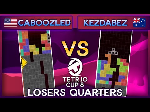 TETR.IO Cup 8 - Caboozled Pie Vs. KezDaBez - Losers Quarters