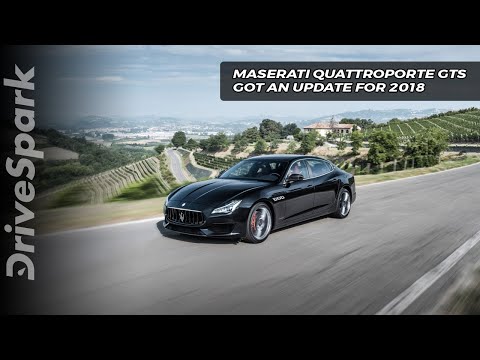 The Maserati Quattroporte GTS got an update for 2018 - DriveSpark