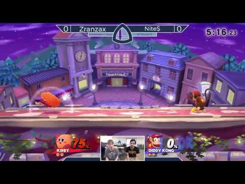 Sm4sh@Mines 41 - Zranzax (Kirby) Vs. Nite$ (Diddy Kong) - Winners Round 2