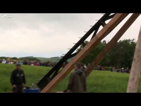 The Trebuchet   Launching a Car, Piano and Incendiary Drum
