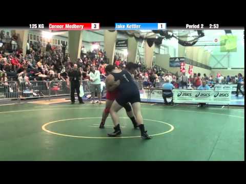Men`s Freestyle 125 KG Connor Medbery vs. Jake Kettler