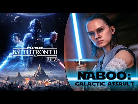 Star Wars: Battlefront 2 BETA (2017): Multiplayer - Naboo: Theed | Galactic Assault