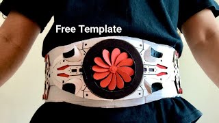 Download lagu Shin Kamen Rider DX Typhoon Belt DIY Cardboard Easy way to make with template mp3