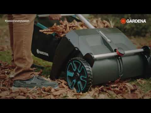 Gardena Lapų ir žolės rinktuvas video