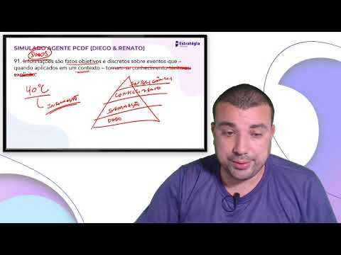 Informática para Concursos - Correção do  Primeiro Simulado da PCDF Agente   05 07 20