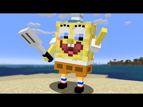 Kipper - I remade every Mob into Spongebob in Minecraft