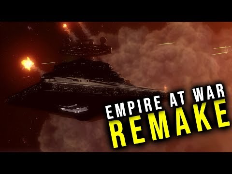 MASSIVE FLEET BATTLES in EMPIRE AT WAR REMAKE! | Star Wars w/ Eck
