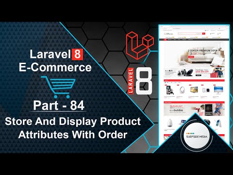 Laravel 8 E Commerce Project Layout Setup