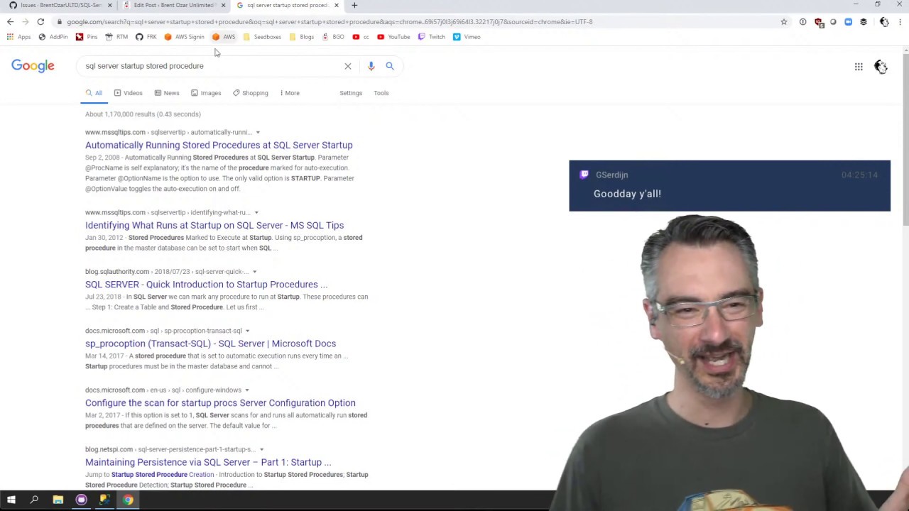 Watch Brent Write Blog Posts