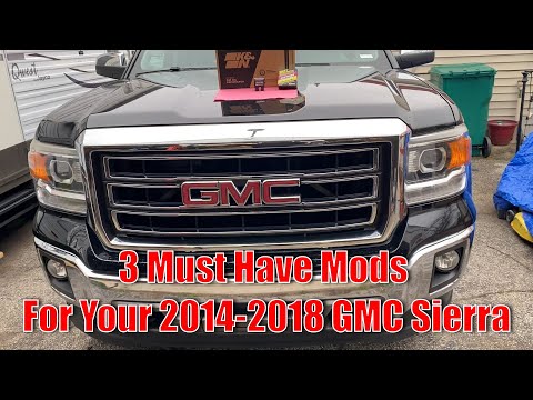 make your 2014-2018 gmc sierra or chevy silverado bullet proof by three simple mods...