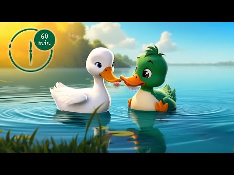 🦆 Cele mai Frumoase Cântece pentru Copii de Gradiniță | Colaj 60 min. | Desene Animate | #CucuBau