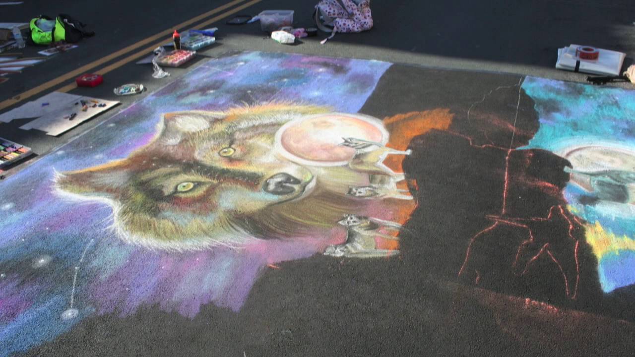 Promotional video thumbnail 2 for Katie Bush Chalk Art