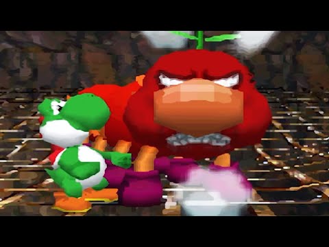 Super Mario 64 DS - 100% Walkthrough - Course 13 Tiny-Huge Island