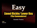 Easy (Lionel Richie) - LOWER KEY (Karaoke Version)