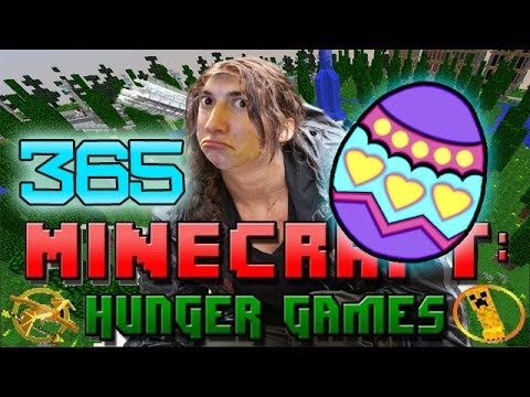 Minecraft: Hunger Games w/Mitch! Game 365 - How To Find Secret Easter Eggs!