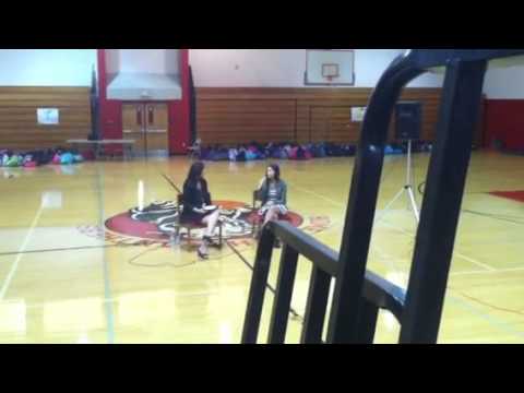 Bethany Mota came to my school