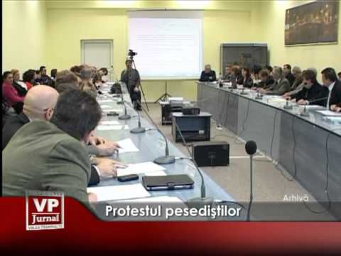 Protestul pesediştilor