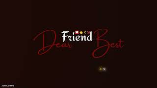 💙 Dear Best Friend Status Happy New Year Dear F