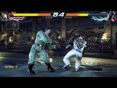 TEKKEN 7 (PS4) - Dragunov Vs Jin Gameplay (1080p 60fps)