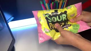 How to make a sour patch kids paper squishies/step by step✨✨✨✨✨✨