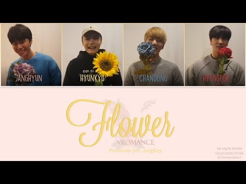 [PT-BR] VROMANCE - 꽃 (Flower) Color Coded Han|Rom|PTBR