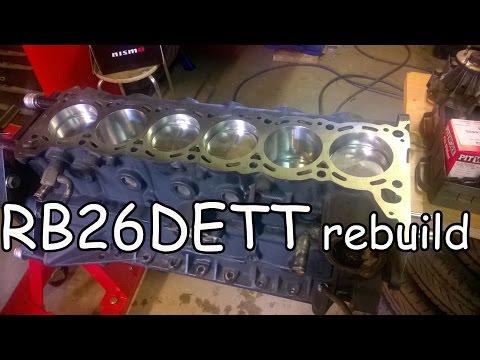 RB26DETT rebuild, reinforcements and improvements. Nissan Skyline GT-R