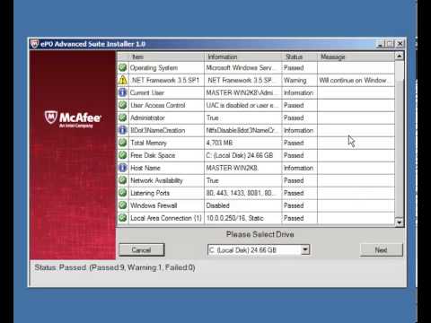 comment installer mcafee