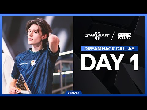 SC2 at DreamHack Dallas | Road to EWC 2025 | Day 1