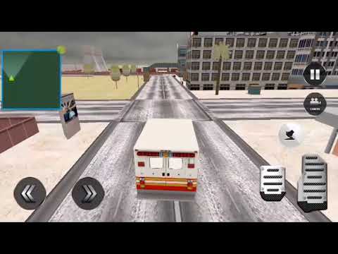 City Airplane Flight Simulator : Snow City Rescue Video