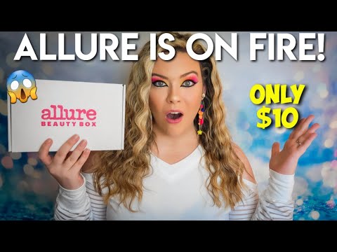 Allure Beauty Box February 2023 Unboxing + Coupon Code | NOW ONLY $10