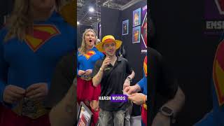 Superman & Supergirl FLY into view as they open up packs with us!