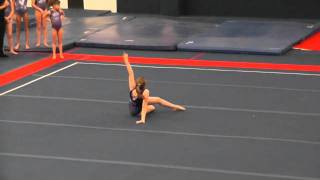 preview picture of video 'Gymnastics meet Mesquite TX 01-28-2012'