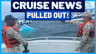 CRUISE NEWS: Cruise Passengers Pulled Out After Boat Sinks, Cold Front Forces Itinerary Changes